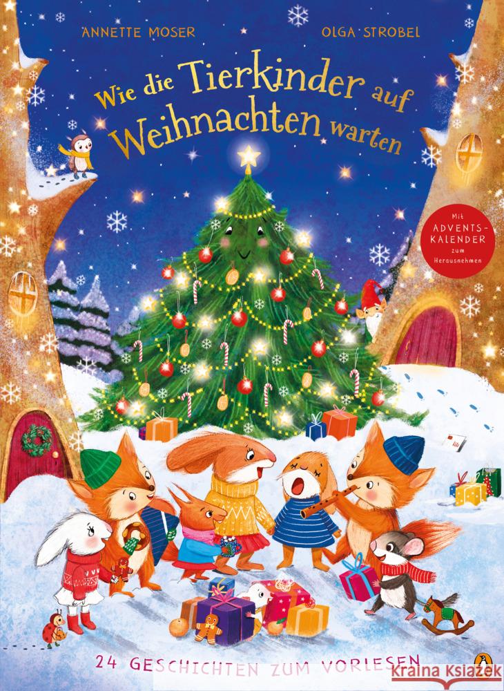 Wie die Tierkinder auf Weihnachten warten Moser, Annette 9783328301783