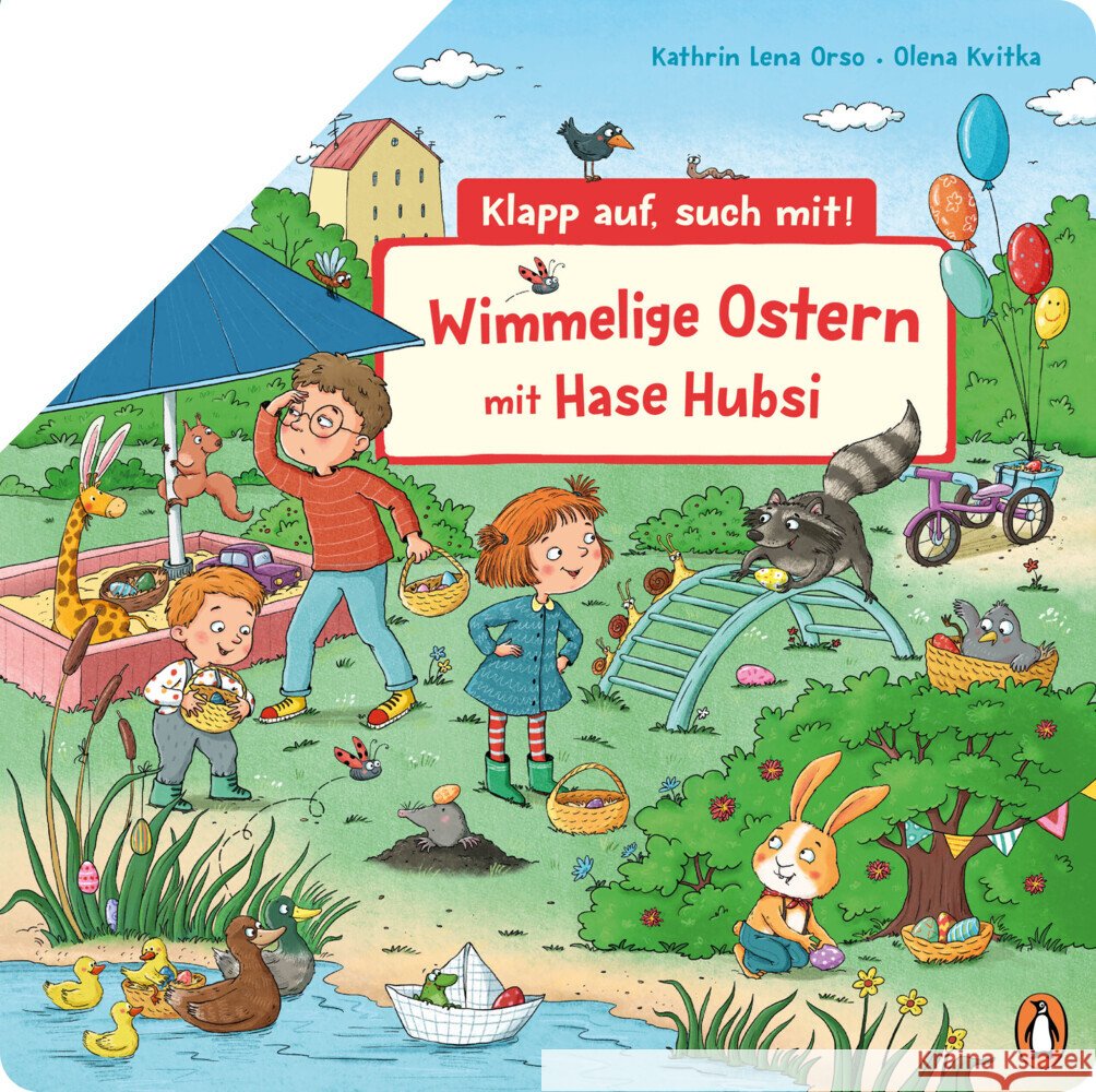 Wimmelige Ostern mit Hase Hubsi Orso, Kathrin Lena 9783328304173 Penguin Junior