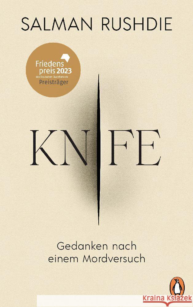 Knife Rushdie, Salman 9783328603276 Penguin Verlag München