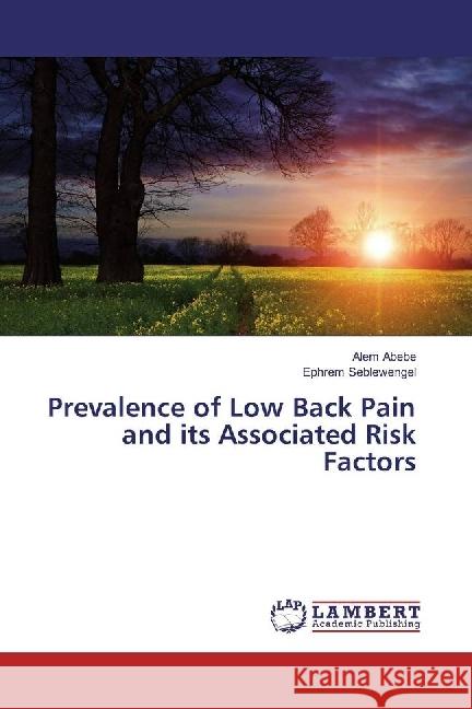 Prevalence of Low Back Pain and its Associated Risk Factors Abebe, Alem; Seblewengel, Ephrem 9783330016163 LAP Lambert Academic Publishing