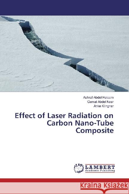 Effect of Laser Radiation on Carbon Nano-Tube Composite Abdel Haleem, Ashraf; Abdel Nasr, Gamal; Klingner, Anke 9783330029620