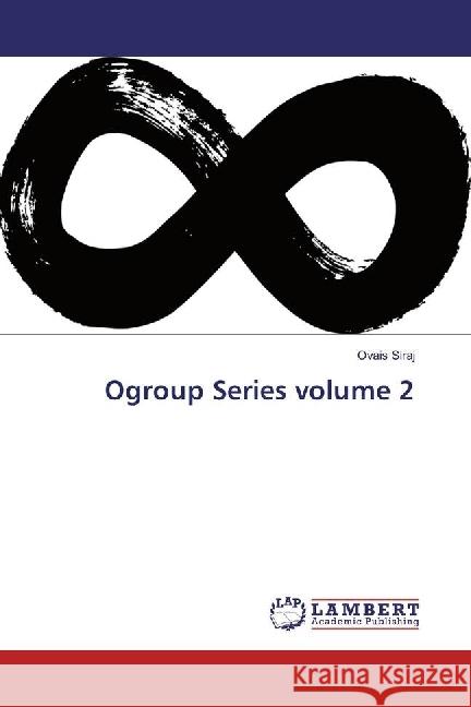 Ogroup Series volume 2 Siraj, Ovais 9783330031111