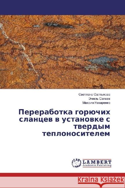 Pererabotka gorjuchih slancev v ustanovke s tverdym teplonositelem Saltykova, Svetlana; Nazarenko, Maxim 9783330036017