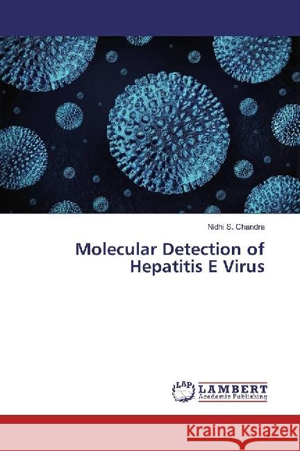 Molecular Detection of Hepatitis E Virus Chandra, Nidhi S. 9783330038042