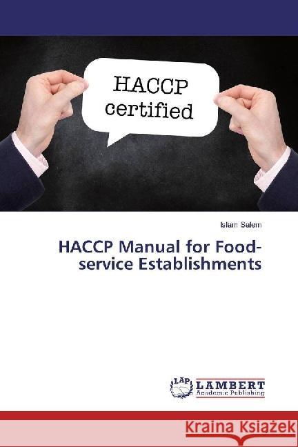 HACCP Manual for Food-service Establishments Salem, Islam 9783330047945