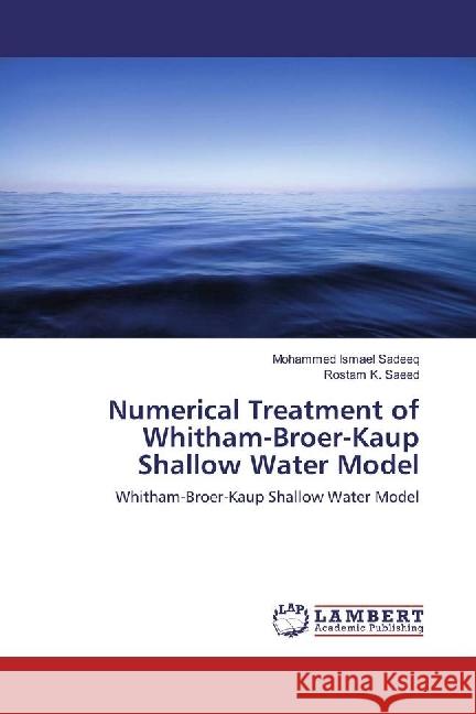 Numerical Treatment of Whitham-Broer-Kaup Shallow Water Model : Whitham-Broer-Kaup Shallow Water Model Ismael Sadeeq, Mohammed; Saeed, Rostam K. 9783330063952