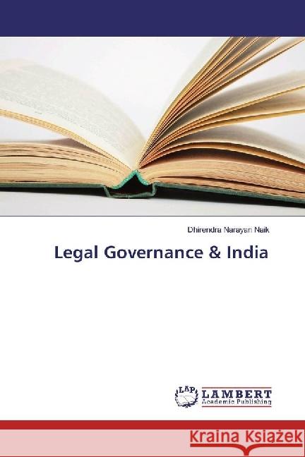 Legal Governance & India Naik, Dhirendra Narayan 9783330068346