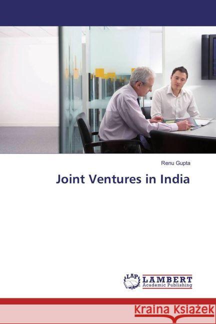 Joint Ventures in India Gupta, Renu 9783330069701