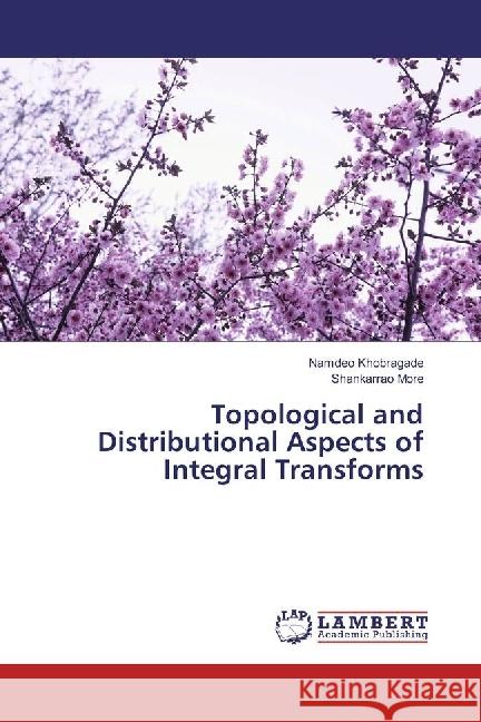 Topological and Distributional Aspects of Integral Transforms Khobragade, Namdeo; More, Shankarrao 9783330083691