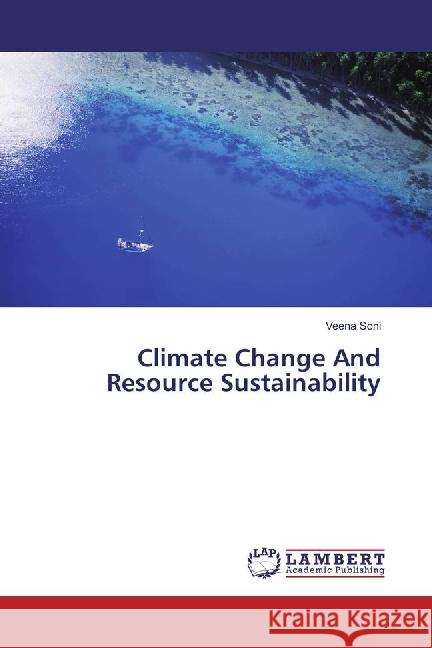 Climate Change And Resource Sustainability Soni, Veena 9783330345775