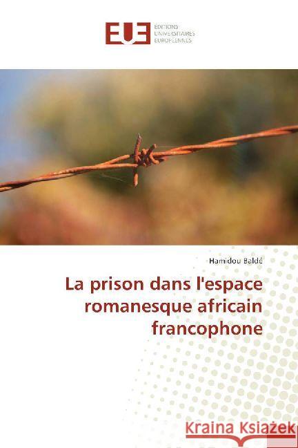 La prison dans l'espace romanesque africain francophone Baldé, Hamidou 9783330877900 Éditions universitaires européennes