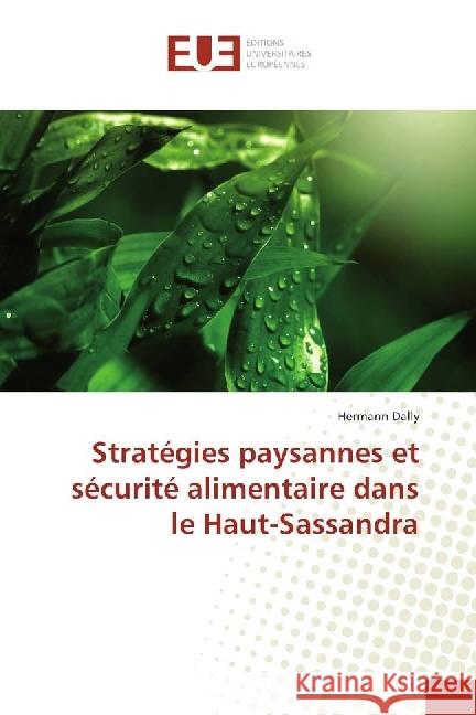 Stratégies paysannes et sécurité alimentaire dans le Haut-Sassandra Dally, Hermann 9783330878419