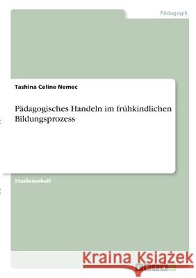 Pädagogisches Handeln im frühkindlichen Bildungsprozess Nemec, Tashina Celine 9783346315380 Grin Verlag