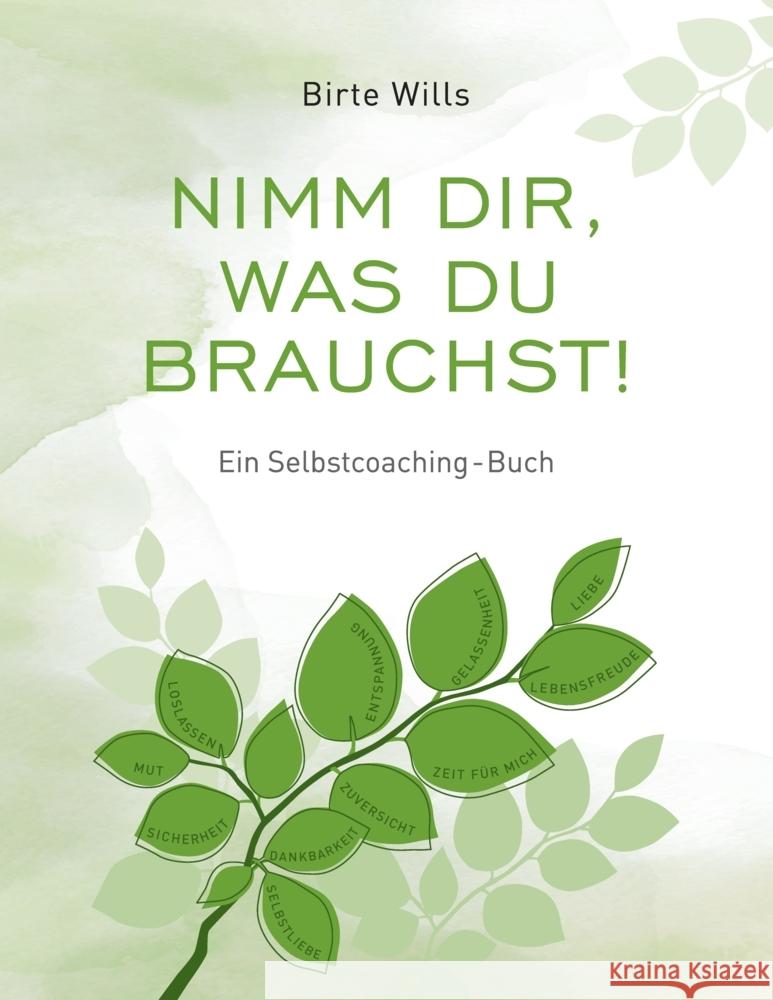 Nimm Dir, was Du brauchst! - Ein Selbstcoaching-Buch Wills, Birte 9783347388284