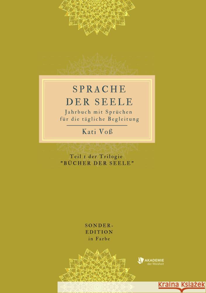 SPRACHE DER SEELE (Farb-Edition) Voss, Kati 9783347493636