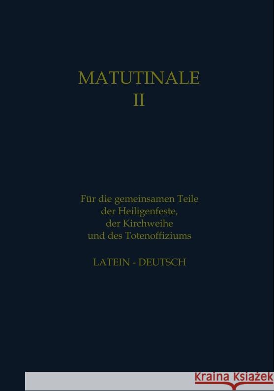 Matutinale II Hofer, Rosa 9783347495111