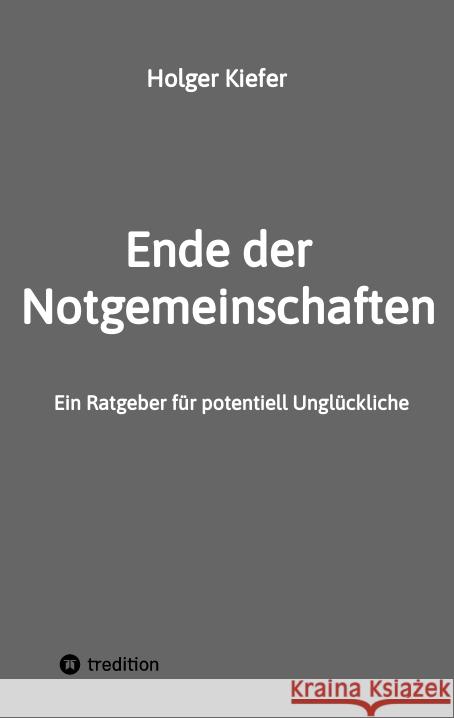 Ende der Notgemeinschaften Kiefer, Holger 9783347549814