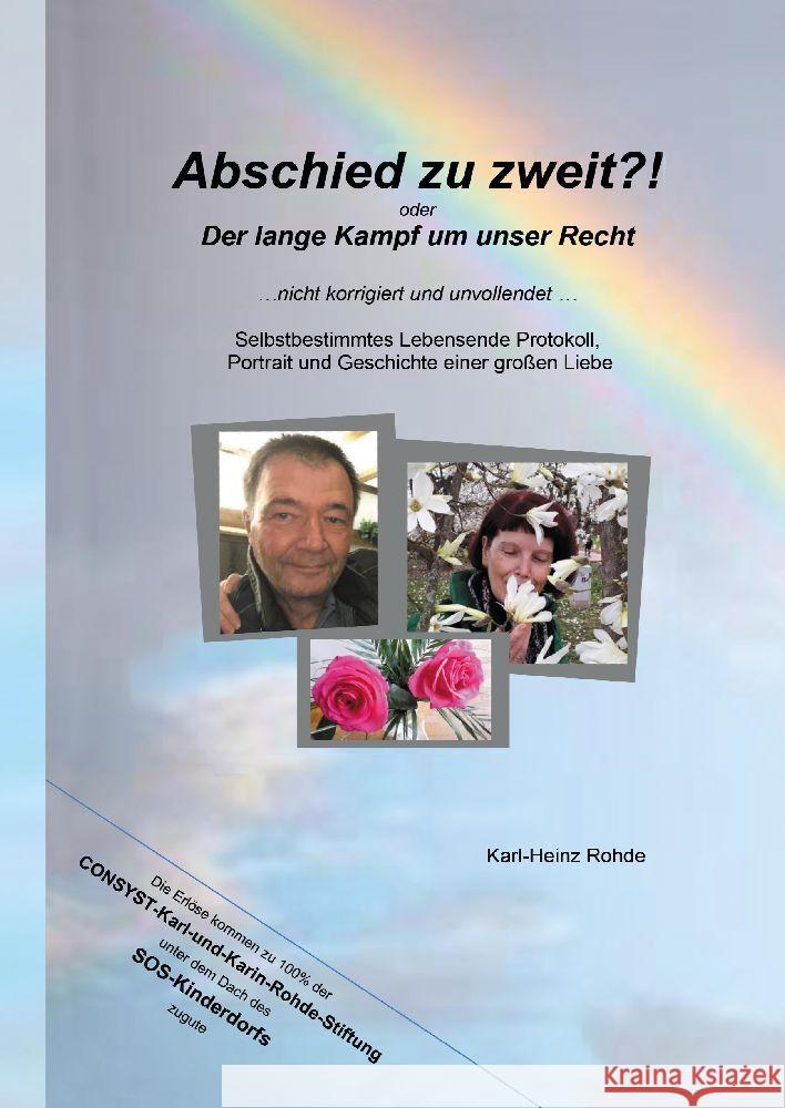 Abschied zu zweit?! Rohde, Karl-Heinz 9783347566842 tredition