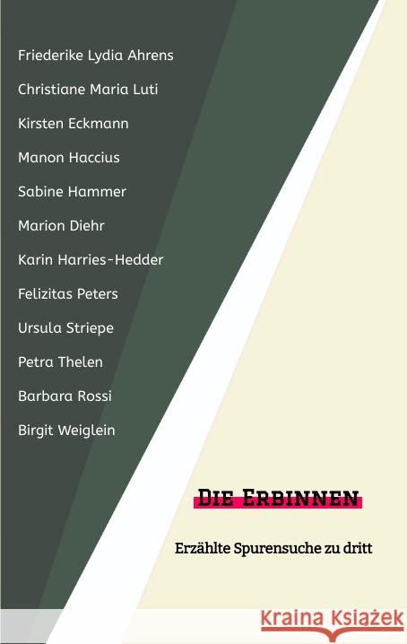 Die Erbinnen Ahrens, Friederike Lydia, Thelen, Petra, Rossi, Barbara 9783347627338