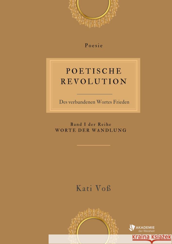 POETISCHE REVOLUTION Voss, Kati 9783347733824