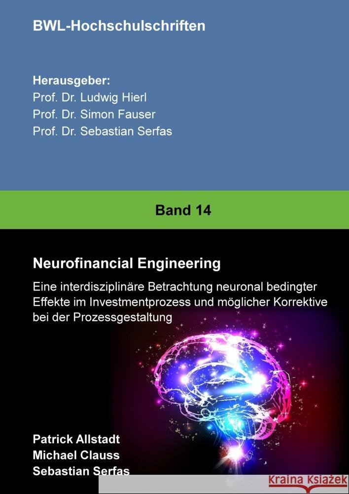 Neurofinancial Engineering Allstadt, Patrick, Clauss, Michael, Serfas, Sebastian 9783347772540