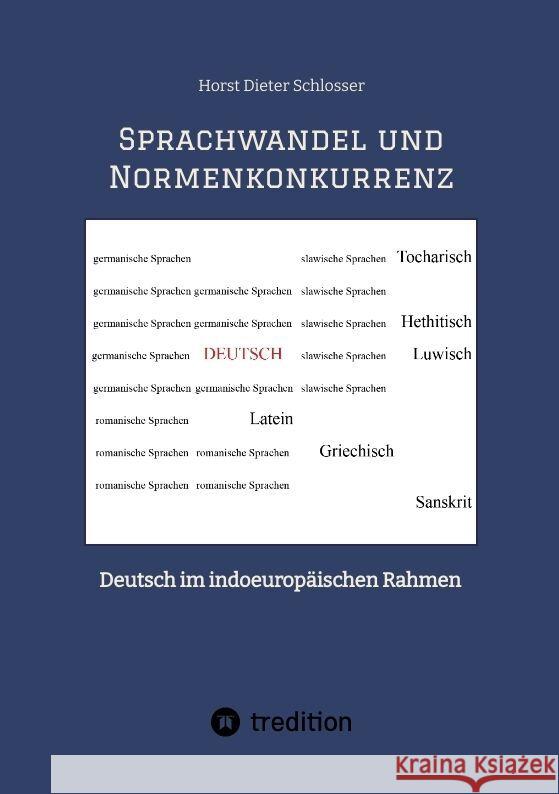 Sprachwandel und Normenkonkurrenz: Deutsch im indoeurop?ischen Rahmen Horst Dieter Schlosser 9783347779273