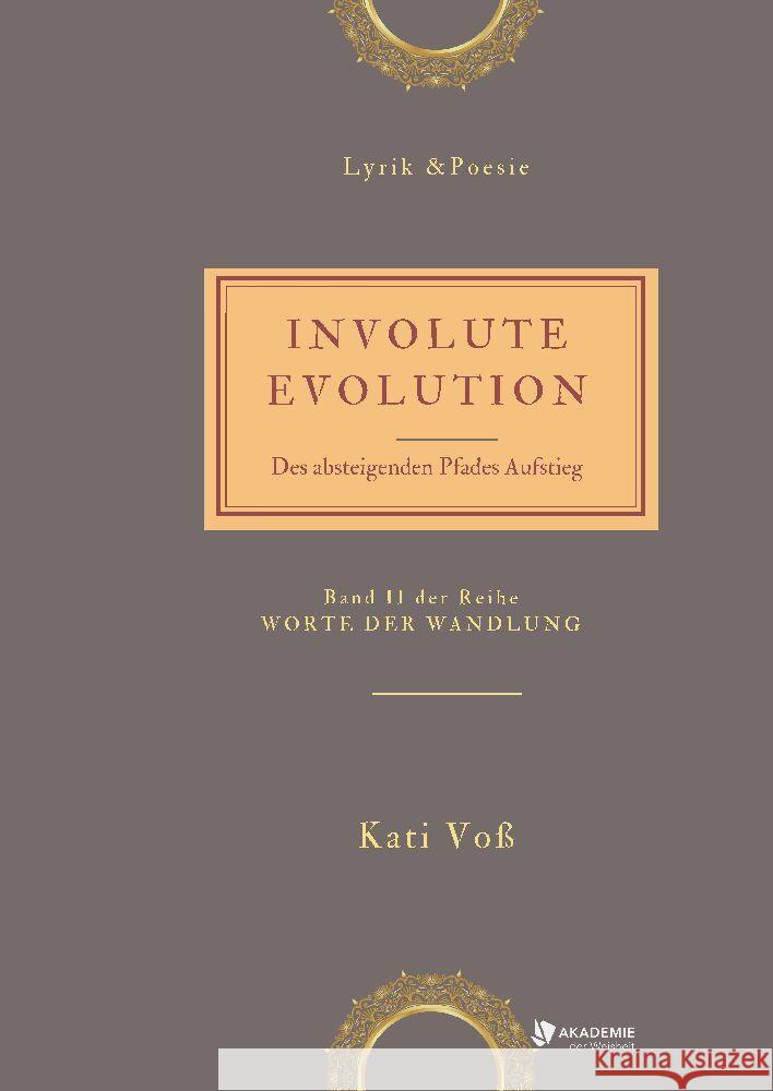 INVOLUTE EVOLUTION Voss, Kati 9783347786776