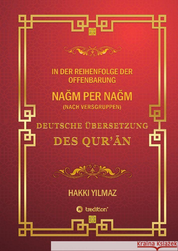 NAGM PER NAGM - NACH VERSGRUPPEN - YILMAZ, HAKKI 9783347794559 tredition