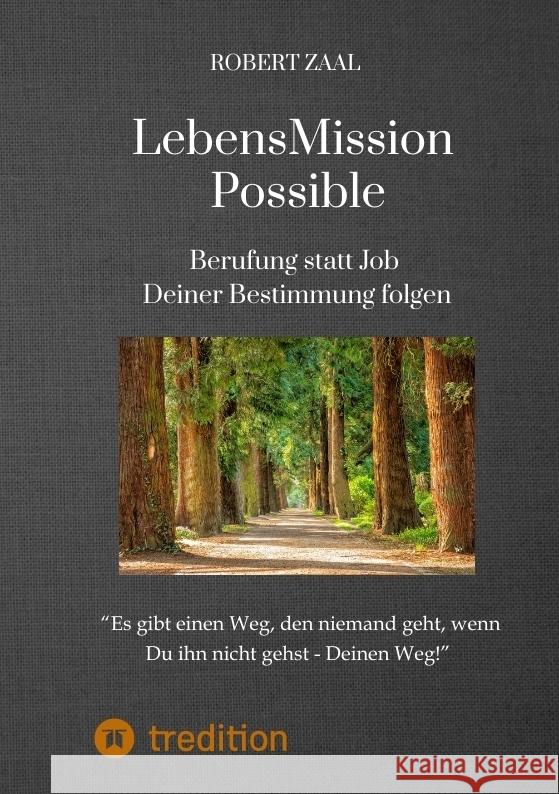 LebensMission Possible Zaal, Robert 9783347941625