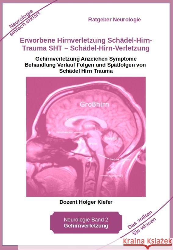 Erworbene Hirnverletzung Schädel-Hirn-Trauma SHT - Schädel-Hirn-Verletzung - Rehabilitation - für Patienten, Angehörige, medizinisches Personal Kiefer, Holger 9783347968905