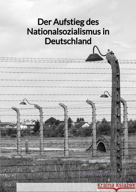 Der Aufstieg des Nationalsozialismus in Deutschland Sturm, Christian 9783347991866