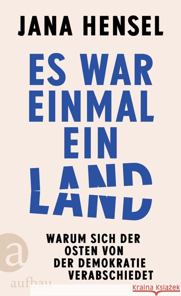 Es war einmal ein Land Hensel, Jana 9783351042882