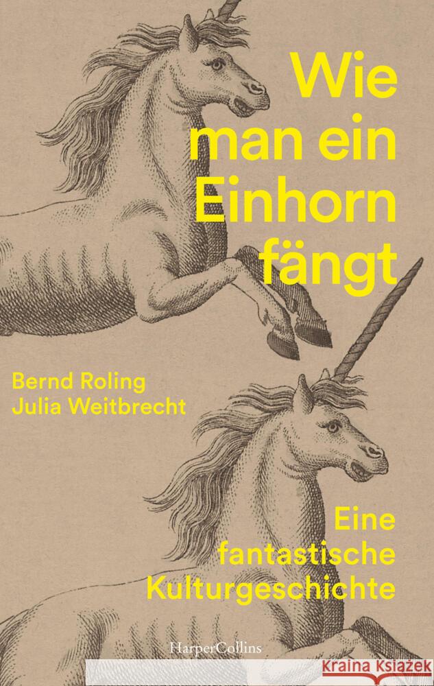 Wie man ein Einhorn fängt. Eine fantastische Kulturgeschichte Roling, Bernd, Weitbrecht, Julia 9783365008850