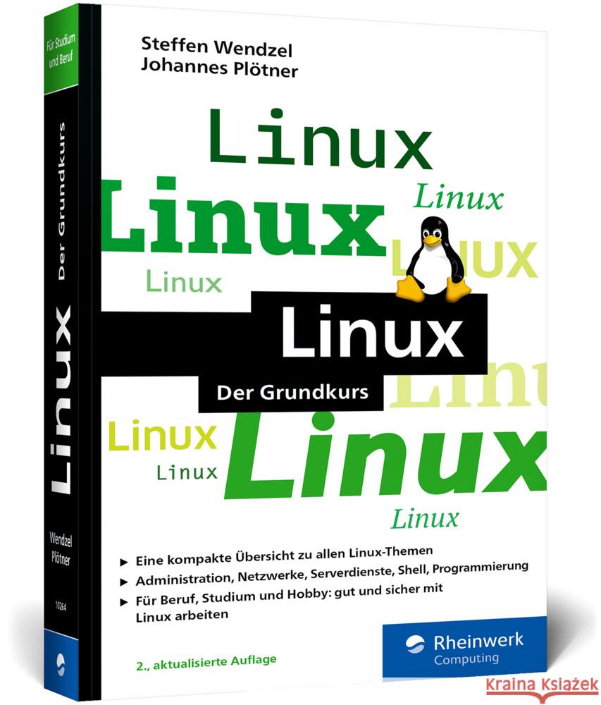 Linux Wendzel, Steffen, Plötner, Johannes 9783367102648