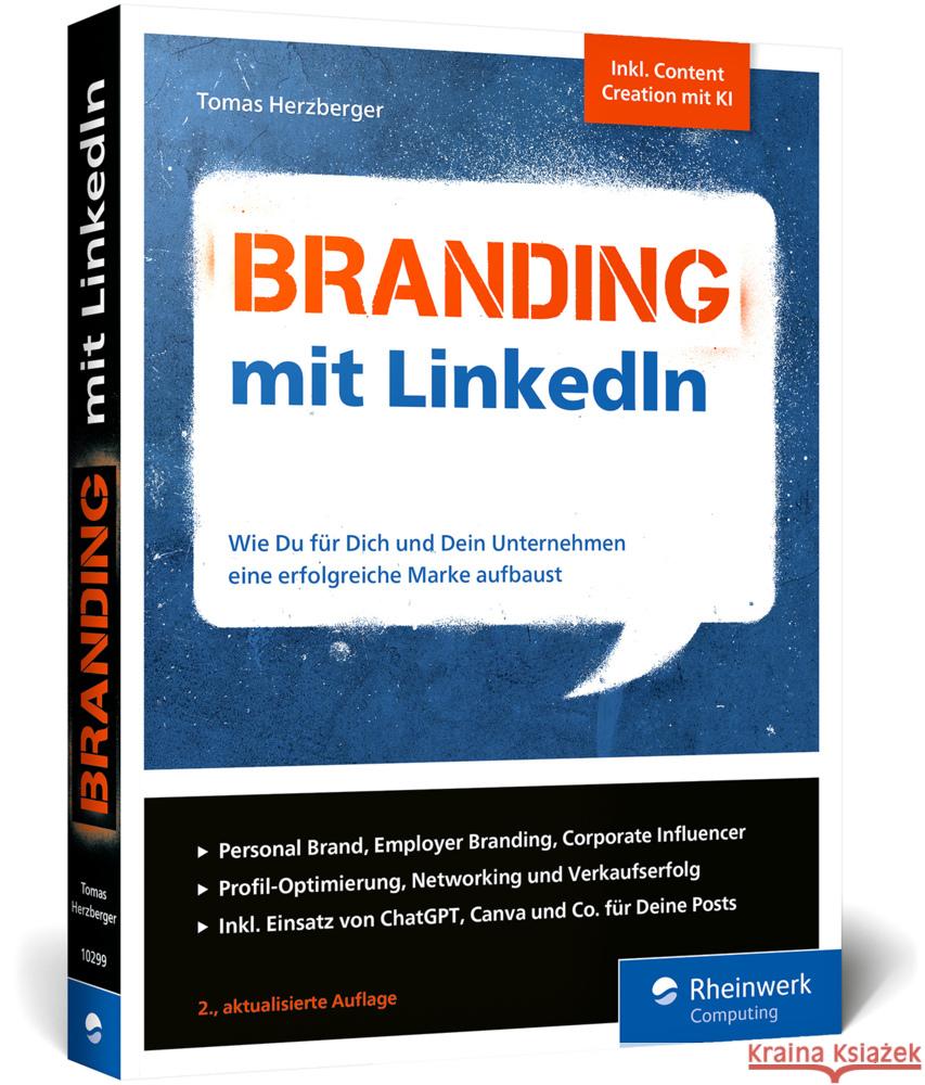 Branding mit LinkedIn Herzberger, Tomas 9783367102990