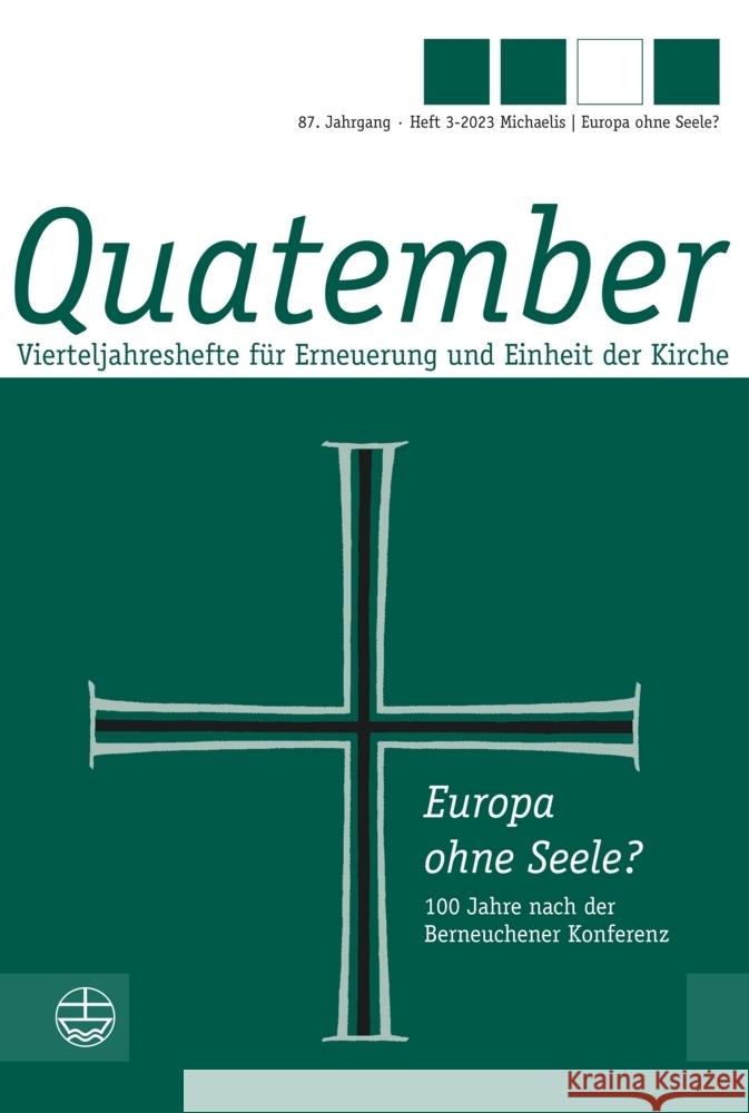 Europa ohne Seele? Schwerdtfeger, Hellmut, Zorn, Sabine, Gössling, Matthias 9783374074747