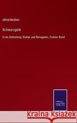 Schwarzgelb: Erste Abtheilung: Dulder und Renegaten, Zweiter Band Alfred Meißner 9783375029678