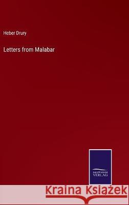 Letters from Malabar Heber Drury 9783375033255