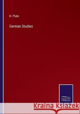 German Studies H Plate 9783375046828