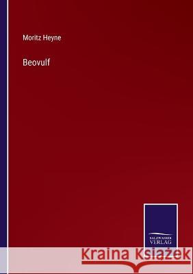 Beovulf Moritz Heyne 9783375051488