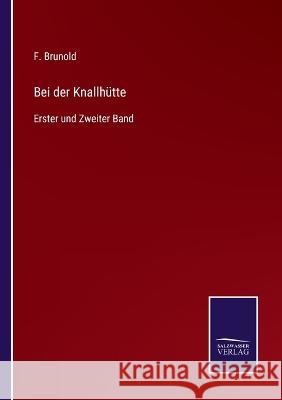 Bei der Knallhütte: Erster und Zweiter Band Brunold, F. 9783375077228 Salzwasser-Verlag