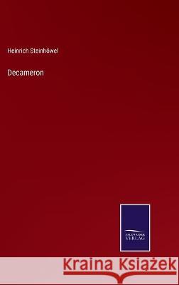 Decameron Heinrich Steinhöwel 9783375111137 Salzwasser-Verlag