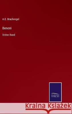 Benoni: Dritter Band A E Brachvogel   9783375115555 Salzwasser-Verlag