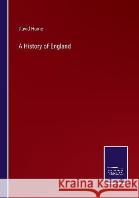 A History of England David Hume 9783375130367