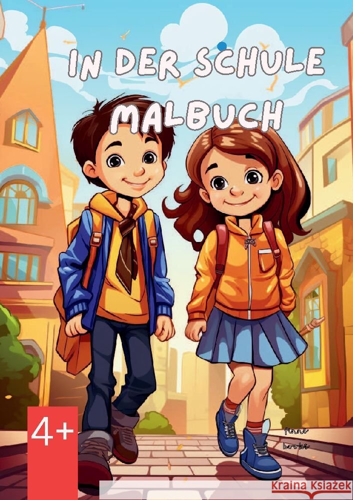 In der Schule - Malbuch Avery, Finn 9783384002341