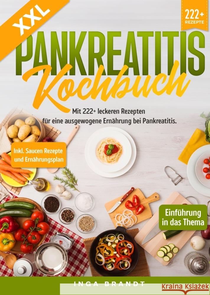 XXL Pankreatitis Kochbuch Brandt, Inga 9783384015556