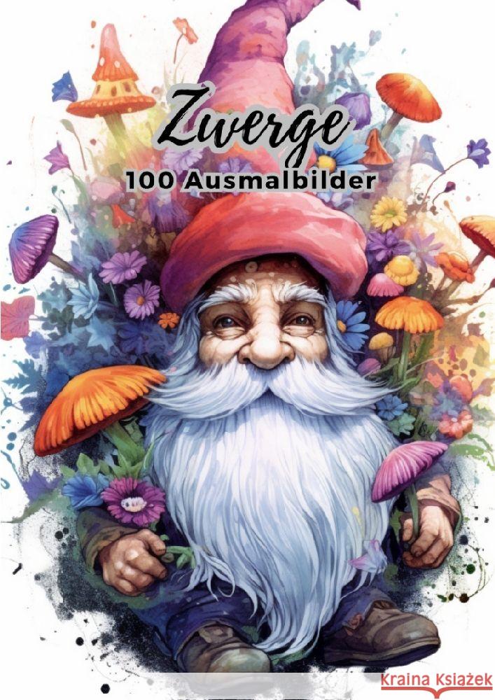 Zwerge - 100 Ausmalbilder Diana Kluge 9783384048875 Tredition Gmbh