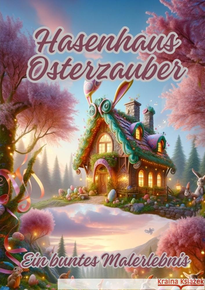 Hasenhaus Osterzauber: Ein buntes Malerlebnis Diana Kluge 9783384111487