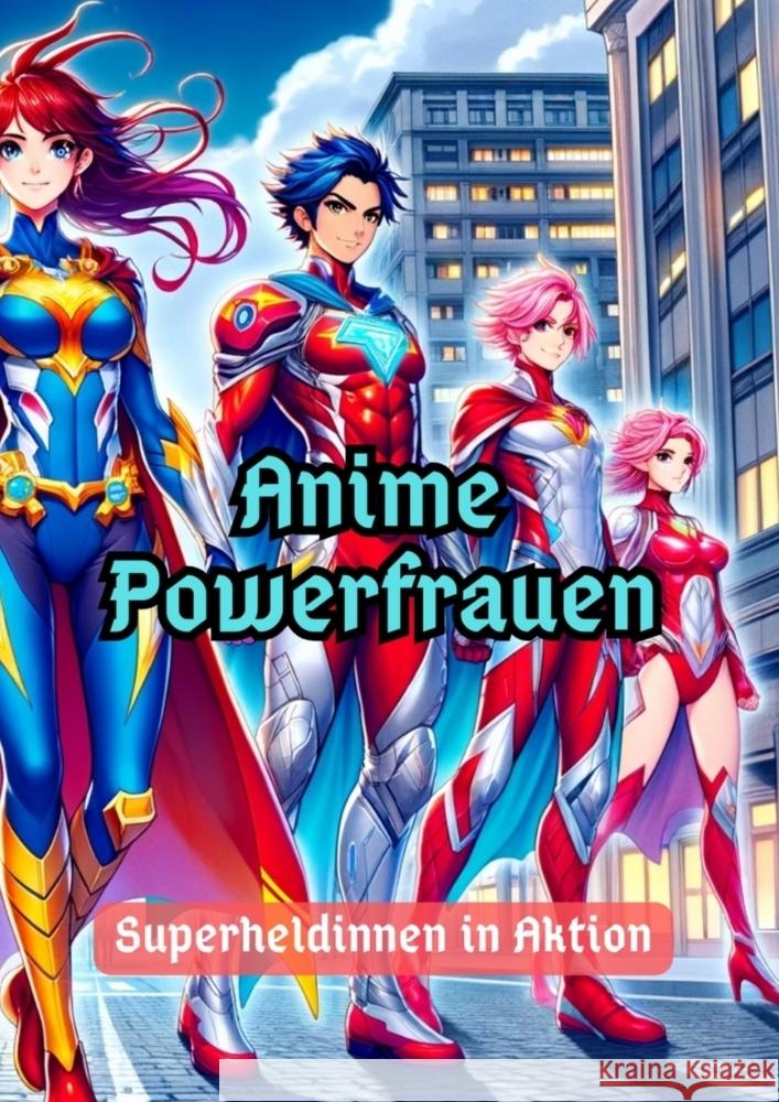 Anime Powerfrauen: Superheldinnen in Aktion Maxi Pinselzauber 9783384114792