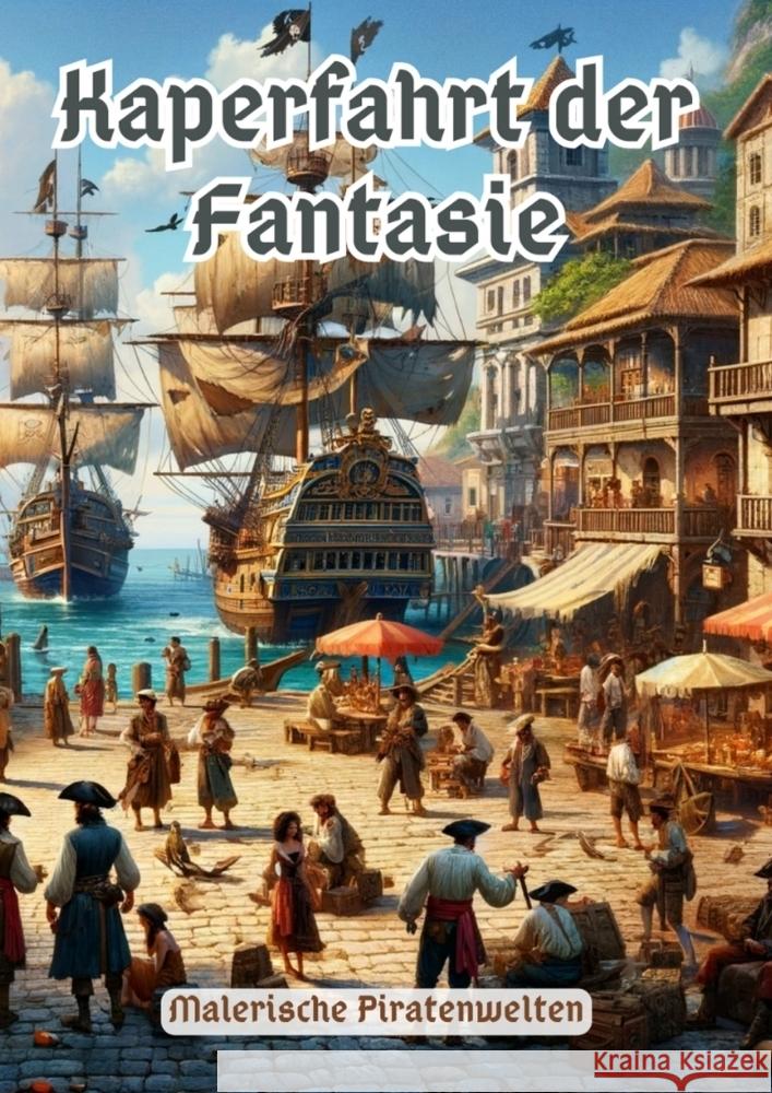 Kaperfahrt der Fantasie: Malerische Piratenwelten Maxi Pinselzauber 9783384115584 Tredition Gmbh